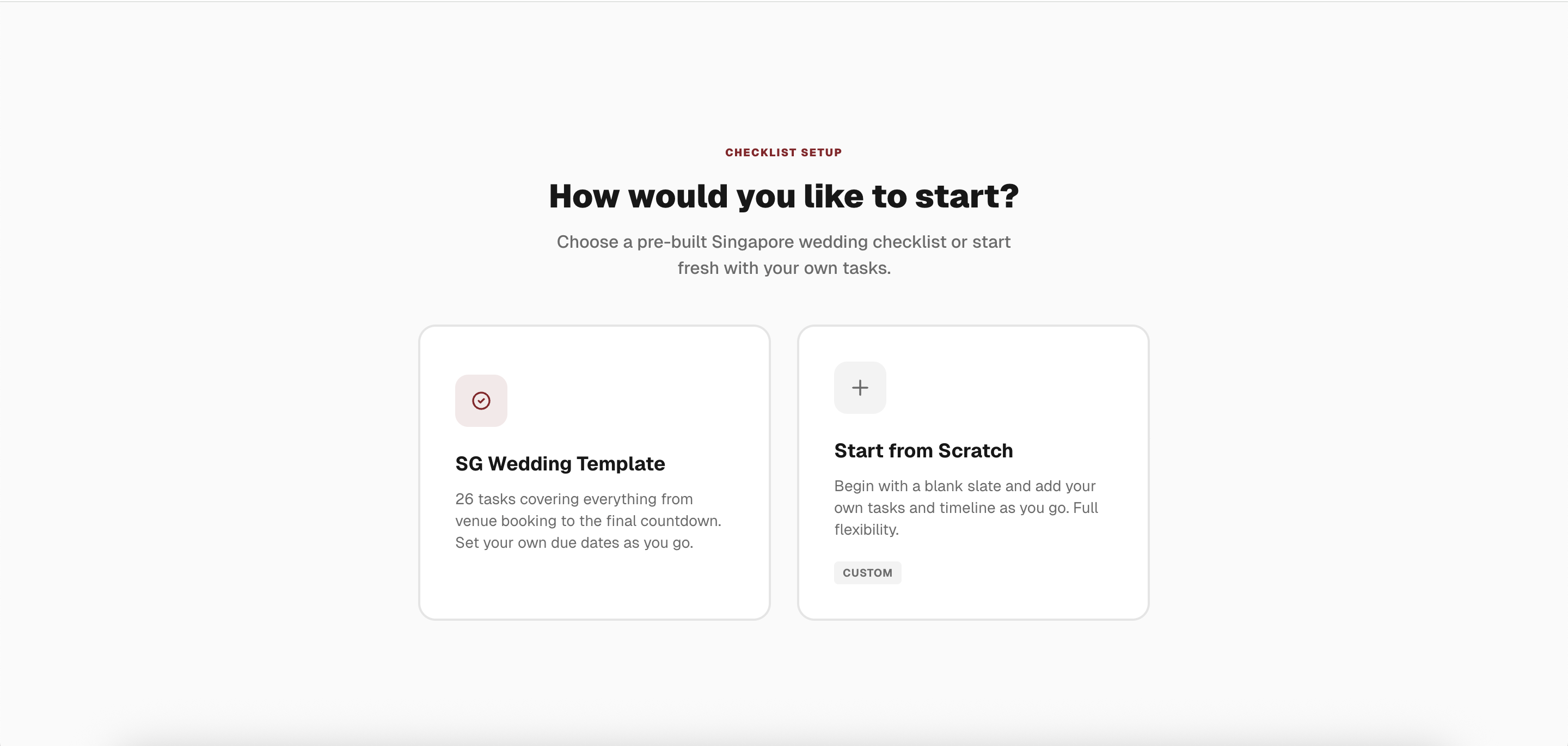 Singapore Wedding Checklist: Never Miss a Task with SummerVows